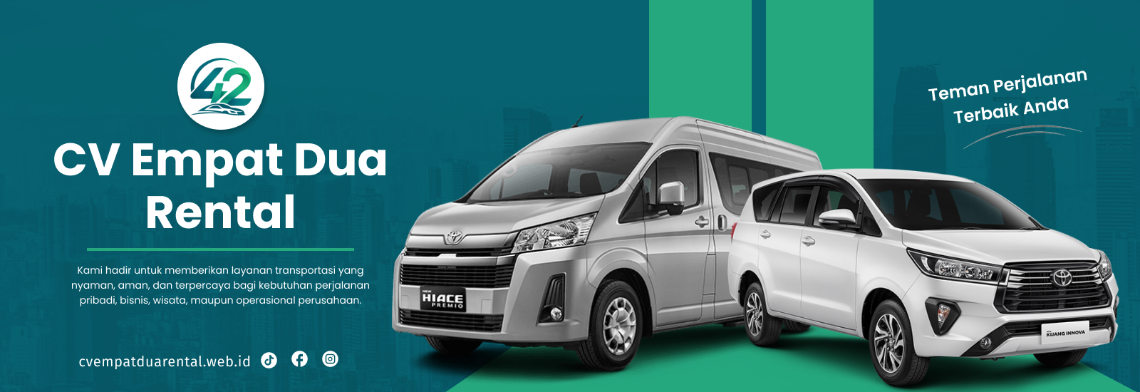 Subbanner CV Empat Dua Rental